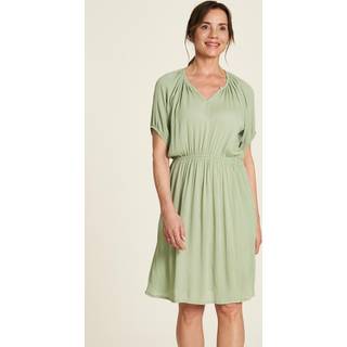 Tranquillo Women's Lockeres EcoVero Kleid Kjole Damer størrelse 40 farve grøn