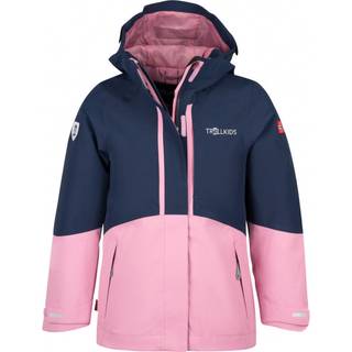 Trollkids Girl's Skanden 3in1 Jacket 3 i 1-jakke Børn størrelse 152 farve pink/blå