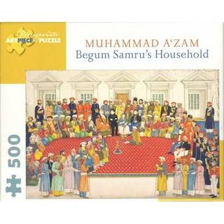 Muhammad A'zam 500 stykke puslespil Begum Samru's husstand