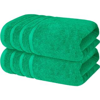 Infinitee Xclusives Luksus 100% bomuldsbadeh?ndkl?de s?t (2 pakker h?ndkl?der 700 GSM Vivid Green)