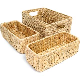 Homestead Vand Hyacintopbevaringskurve Lang smalle rektangul?re kurvekurve til sovev?relse Stue Badev?relseshylder - S?t p? 3