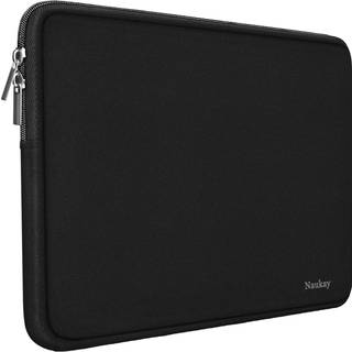 Naukay Laptop Sleeve Case 15.6 tommer Resistent Neoprene Notebook Computer Pocket Case/Tablet dokumentmappe b?repose kompatibel Asus/Dell/Fujitsu