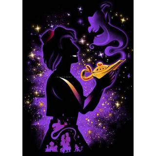 Youtheart -maleri med Diamonds Diamond Art Magic 5D Full Drill Cross Stitch Embroidery Kits DIY Wall D? Cor