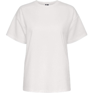 Pieces dame t-shirt PCSKYLAR - Bright White - S