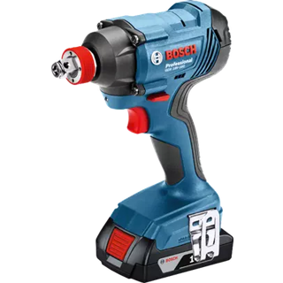 BOSCH GDX 180-LI Slagskruetrækker Li-Ion, 180Nm + Kuffert +2x batterier 18V, 2Ah + Lader