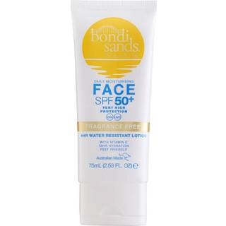 Bondi Sands SPF 50+ Face Fragrance Free Perfumefri ansigtssolcreme SPF 50+ 75 ml - 75 ml