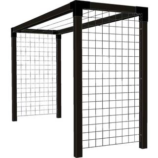 Plus Cubic tørrestativ inkl. snor/beslag, Sort