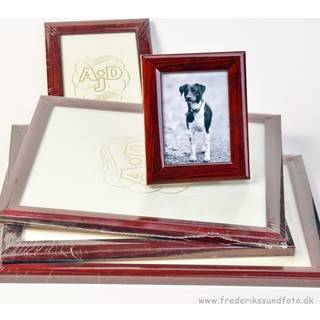 ADJ 3196 18x24 Ramme Mahogni