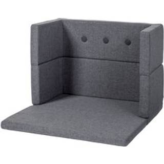 by KlipKlap KK Play Fold Firkant Blå grå/grå  Blue grey w/grey