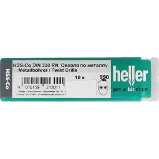 Heller metalbor cobolt hss 10,20 mm pk. a 10 stk