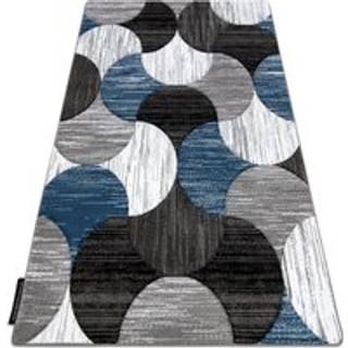 Tæppe ALTER geometrisk Musling blå 160x220 cm