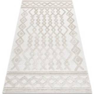 Tæppe SANTO OVERRASKNING SISAL 58389 Roma, geometrisk, zigzag beige 160x220 cm