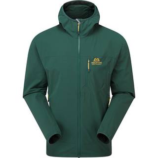 Mountain Equipment Echo Hooded Jacket Softshelljakke Herrer størrelse M farve grøn