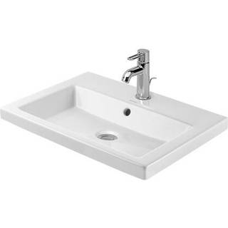 Duravit 2nd floor håndvask til nedfældning, 60 x 43 cm, hvid