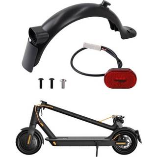 Bagskærm og bremselys til Xiaomi Mijia M365 Pro 2/Mi Electric Scooter 3 - sort