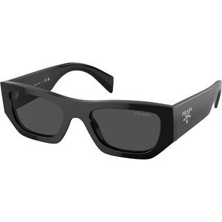 Prada PR A01SF Asian Fit 16K08Z 55 Solbriller Mænd Black - Black - 55mm