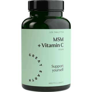 Great Earth MSM + Vitamin C, 120 tabl