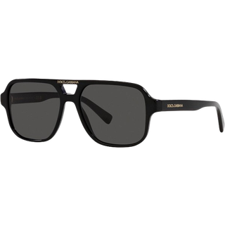 Dolce & Gabbana Børn DX4003 335587 Solbriller Acetat Sort Grå Pilot Normal