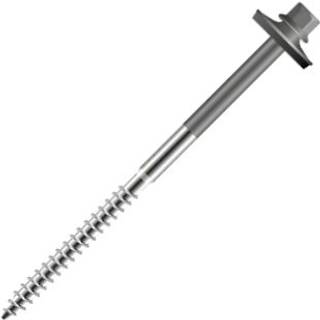 Swisspearl tagskrue teglrød 6,0x120 100stk/pk m/skive eternitskrue til tagrygning