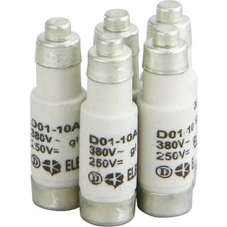 Sikring D01 10 A 5 stk.