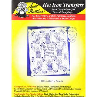 Little Angels Tante Martha's Hot Iron Embroidery Transfer