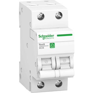 Schneider Automatsikring C-karakteristik 16A 2 Polet til boligtavler iht 60898 6kA