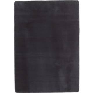 Luxy Shaggy Tæppeløber Ensfarvet - Grå - 80x250 (Løber)