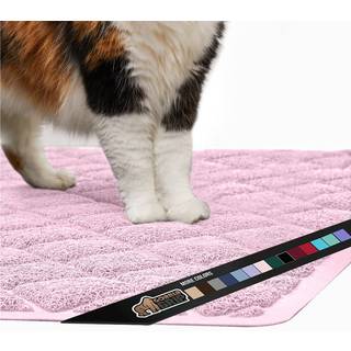 Gorilla greb tyk kattekuldfangstm?t 35x23 mindre affaldsf?lder rod fra kassen til renere gulve forbliver p? plads for katte bl?d p? kitty poter l