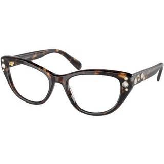 Swarovski Kvinde SK2023 1002 Optiske stel Acetat Brun Transparent Cat Eye Normal