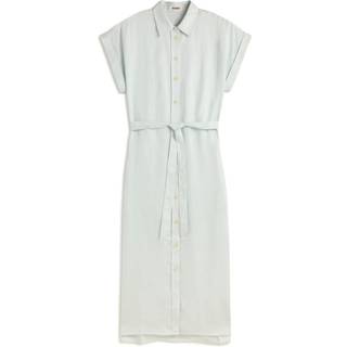Ecoalf Women's Amatistaalf Dress Kjole Damer størrelse L farve hvid/grå