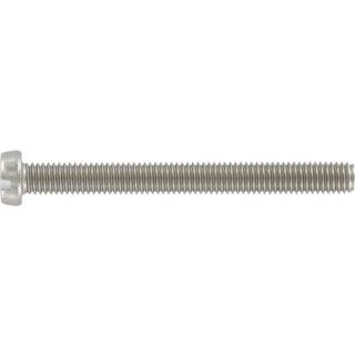 Schäfer & Peters 00844412 Maskinskrue M4 MCS A4, DIN 84 A M4 x 12 mm, pakke med 500