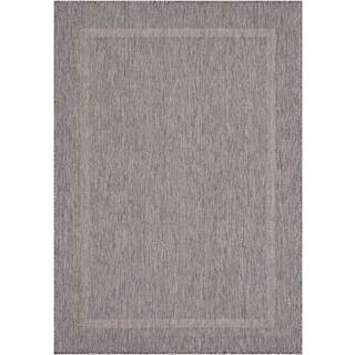 Relax Udendørs Tæppeløber Ensfarvet - Grå - 80x150 (Løber)