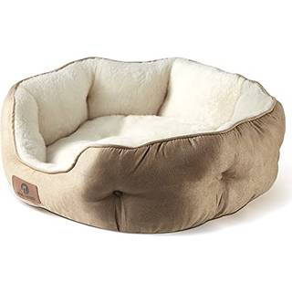 Asvin lille hundeseng til sm? hunde katte senge til indend?rs katte k?ledyr seng til hvalp og kitty ekstra bl?d & maskine vaskbar med anti-slip &