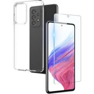 Samsung Galaxy A53 5G Northjo 2-i-1 Beskyttelsessæt - Klar