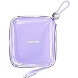 Joyroom Jelly JR-L005 Lightning Power Bank 10000mAh - USB-C, USB-A porte - Lilla