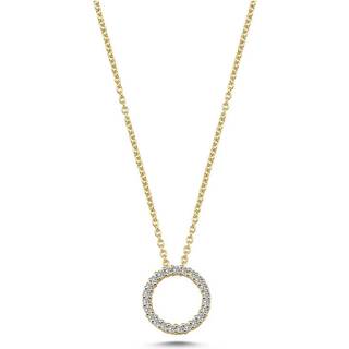 Nuran Cirkel vedhæng 0,14ct V2205 014