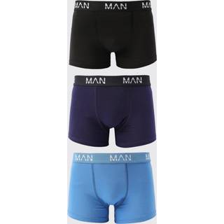 Mens Multi 3 Pack Man Dash Tonal Mixed Trunk