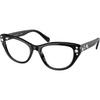 Swarovski Kvinde SK2023 1001 Optiske stel Acetat Sort Transparent Cat Eye Normal