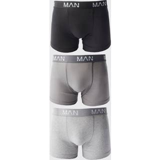 Mens Multi 3 Pack Man Dash Tonal Mixed Trunk