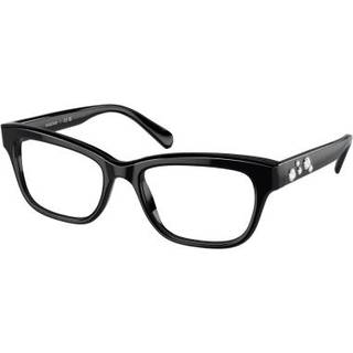 Swarovski Kvinde SK2022 1001 Optiske stel Acetat Sort Transparent Pillow Normal