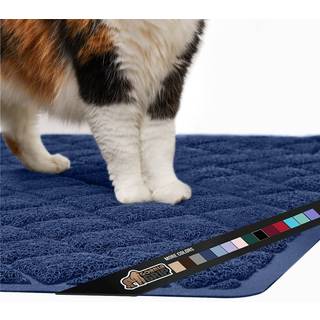 Gorilla greb tyk kattekuldfangstm?t 35x23 mindre affaldsf?lder rod fra kassen til renere gulve forbliver p? plads for katte bl?d p? kitty poter l