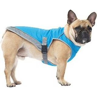 Canada Pooch Dog Cooling Vest - Fordampende kølevest til hunde med åndbart meshmateriale og reflekterende foring Justerbar hundekølevest Fantasti
