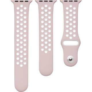Triacle Sport Armbånd Apple Watch 38/40/41 mm pink/hvid ➞ På lager - klar til levering og afhentning