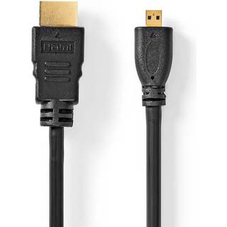 HDMI kabel med HDMI standard og HDMI micro 1,5 meter