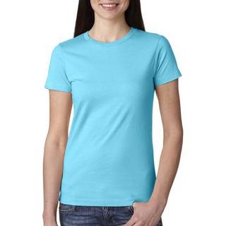 Damer T -shirt - Cool Blue - XS (D0102H78D18)