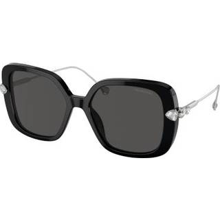 Swarovski SK6011F Asian Fit 103887 56 Solbriller Kvinder Black - Black - 56mm