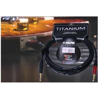 Klotz TI-0900PSP Titanium 9 m Lige - Lige Instrumentkabel