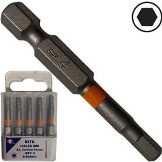 BATO 1/4" Bits industri 6kt. 1,5mm x 50 mm (48820)