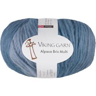 Viking Alpaca Bris Multi 321 Indhold: 42% Baby Alpaca, 33% Merinould, 25% Nylon Vægt/længde: 100 g = 270 meter Anbefalede pinde: 5-7 mm Strikkefasthed: 10 x 10 cm = 15-16 m Vask ved max 30°C / Tørres fladt.