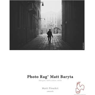 Hahnemühle Photo Rag Matt Baryta 308 g/m² - 44" x 12 meter